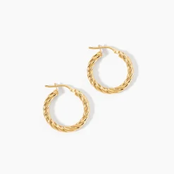 Histoire d'Or Créoles Gavrel Or Jaune