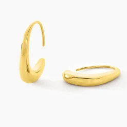 Histoire d'Or Créoles Gold Aura Acier Jaune