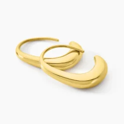 Histoire d'Or Créoles Gold Aura Acier Jaune