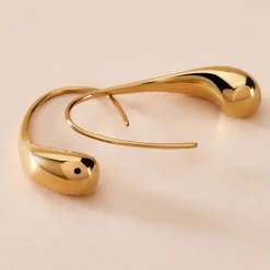 Histoire d'Or Créoles Gold Aura Acier Jaune