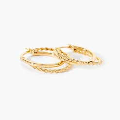 Histoire d'Or Créoles Hamish Or Jaune