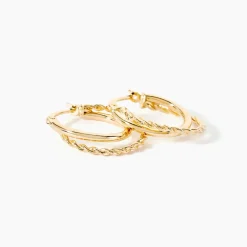 Histoire d'Or Créoles Hamish Or Jaune