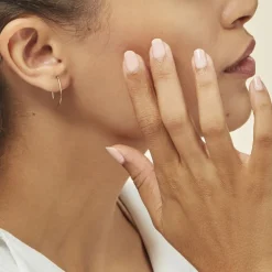 Histoire d'Or Créoles Helle Amande Or Jaune