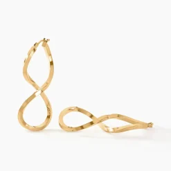 Histoire d'Or Créoles Helmine Or Jaune