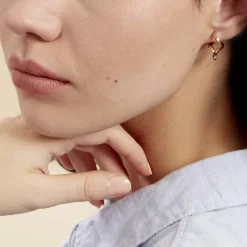 Histoire d'Or Créoles Helmine Or Jaune