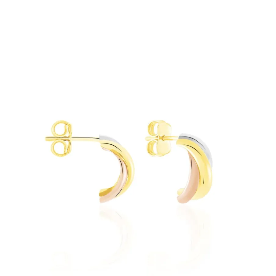 Histoire d'Or Créoles Igora Or Tricolore