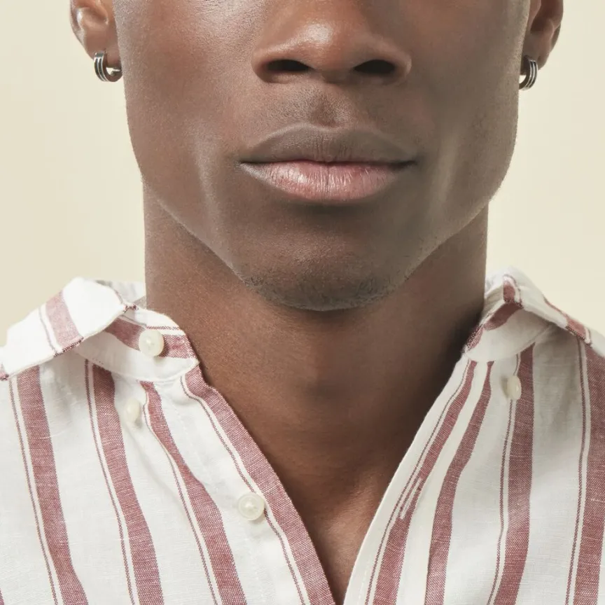 Créoles Homme Tilos Acier Blanc-JOURDAN Discount