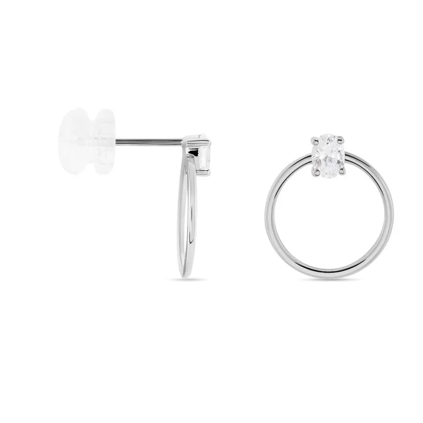 Créoles Kip De Zirconium-Histoire d'Or New