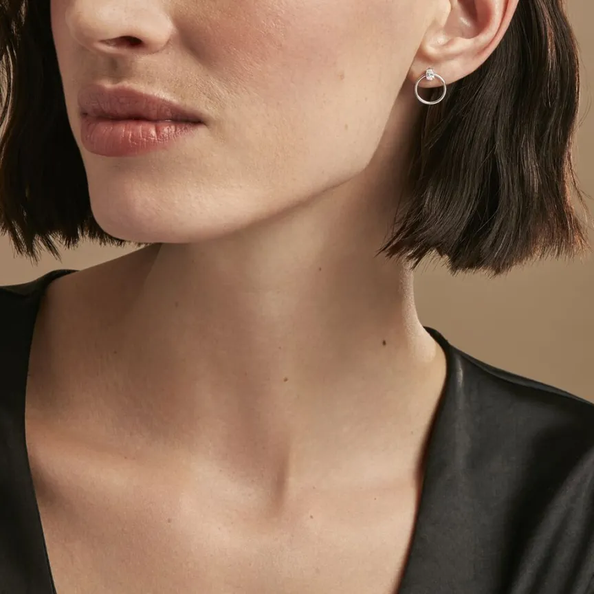 Créoles Kip De Zirconium-Histoire d'Or New