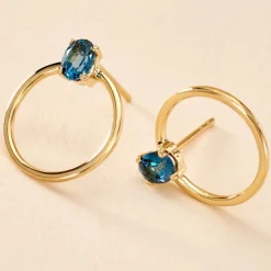 Créoles Kip Or Jaune Topaze-Histoire d'Or Discount