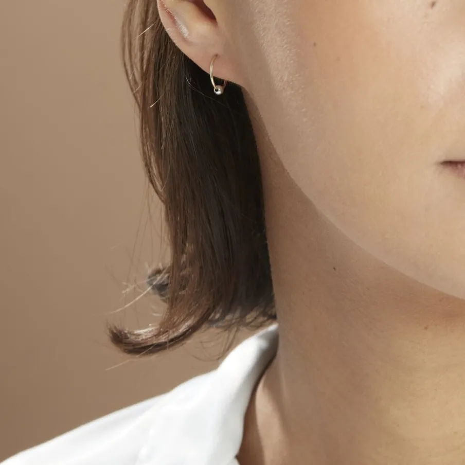 Histoire d'Or Créoles Kirsa Or Bicolore