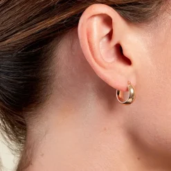 Histoire d'Or Créoles Kurtis Or Jaune