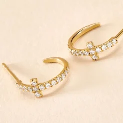 Créoles Like A Virgin De Zirconium-Histoire d'Or Hot