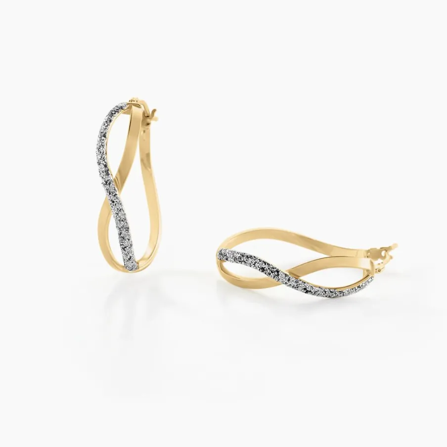 Histoire d'Or Créoles Micha Or Bicolore