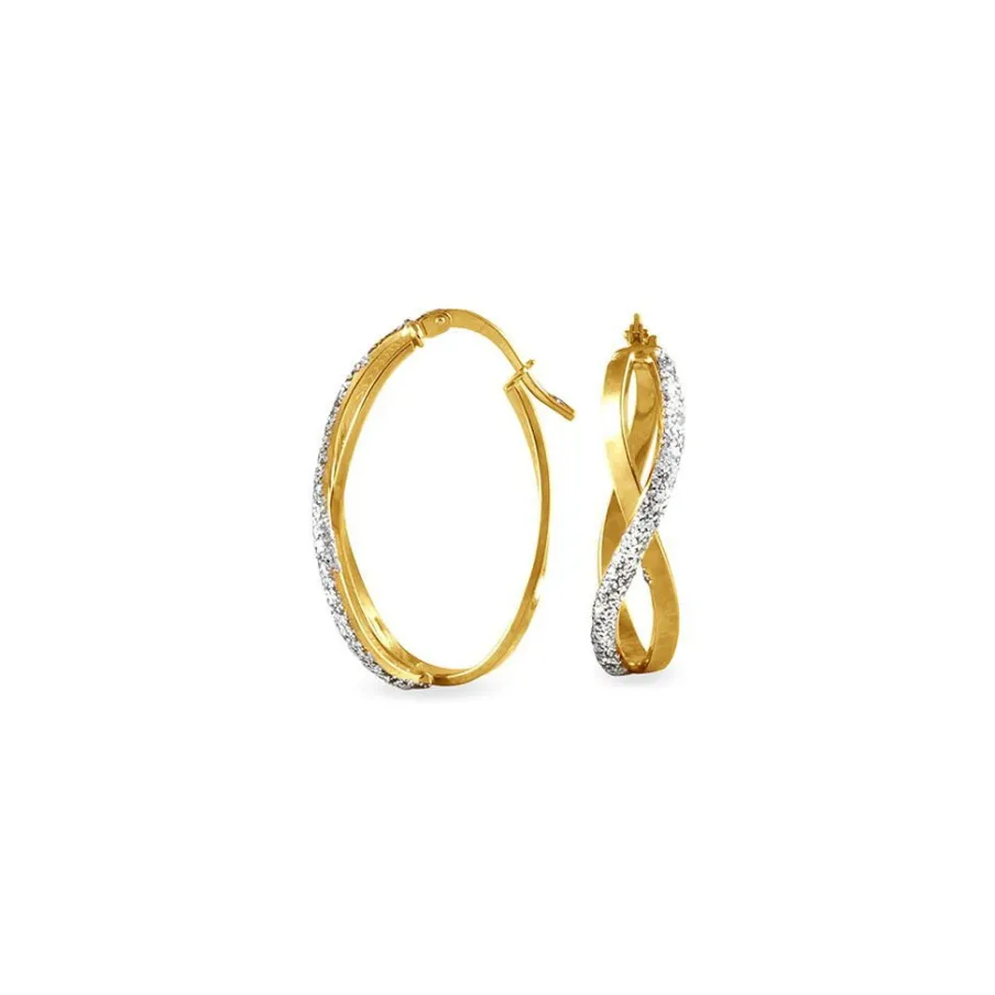 Histoire d'Or Créoles Micha Or Bicolore