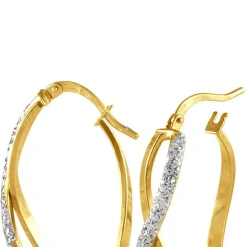 Histoire d'Or Créoles Micha Or Bicolore