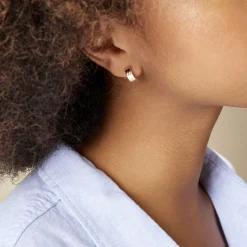 Histoire d'Or Créoles Michaelina Or Jaune