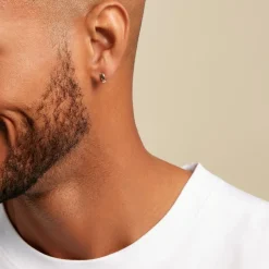 Histoire d'Or Créoles Milton Plaque Or Jaune