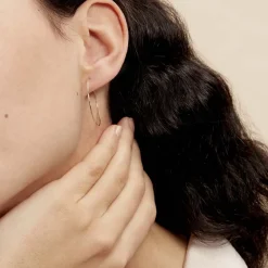 Histoire d'Or Créoles Muses Or Jaune