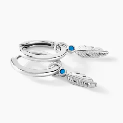 Histoire d'Or Créoles Nahara Argent Blanc Oxyde De Zirconium