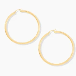 Histoire d'Or Créoles Or Jaune Rond