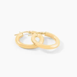 Histoire d'Or Créoles Or Jaune Rond