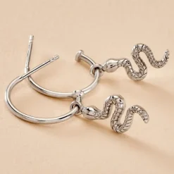 Histoire d'Or Créoles Oria Argent Blanc