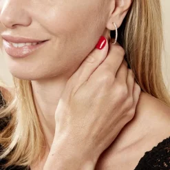 Créoles Sandrine Or Jaune Strass-Histoire d'Or