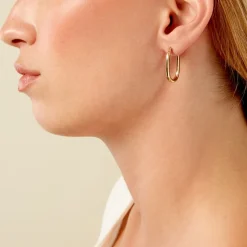 Histoire d'Or Créoles Sostrate Or Jaune