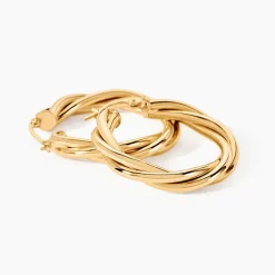 Histoire d'Or Créoles Tegan Or Jaune