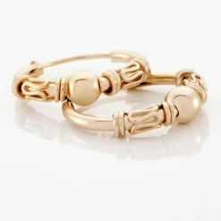 Histoire d'Or Créoles Tehanie Plaqué Or Jaune