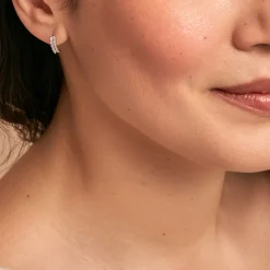 Créoles The Crown De Zirconium-Histoire d'Or Sale