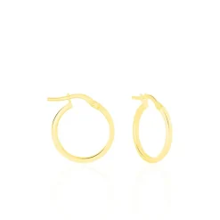 Histoire d'Or Créoles Thyrza Or Jaune