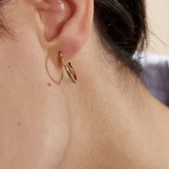 Histoire d'Or Créoles Thyrza Or Jaune