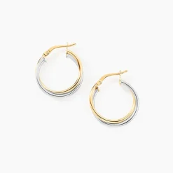 Histoire d'Or Créoles Tita Or Bicolore