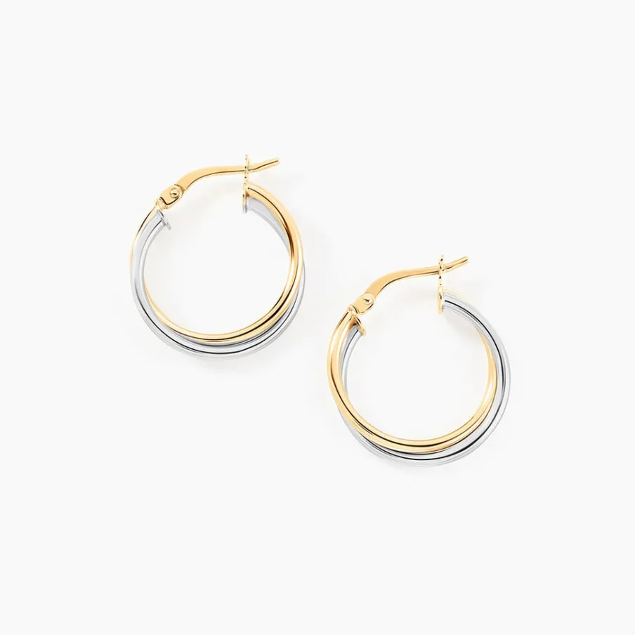 Histoire d'Or Créoles Tita Or Bicolore