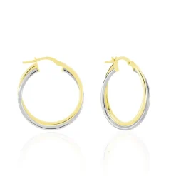 Histoire d'Or Créoles Tita Or Bicolore