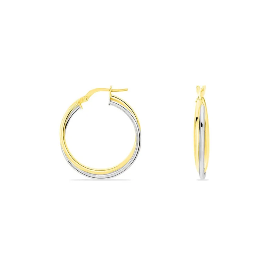 Histoire d'Or Créoles Tita Or Bicolore