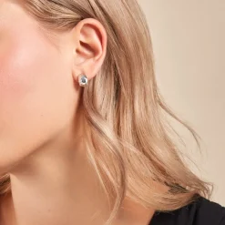 Histoire d'Or Créoles Two Argent Blanc