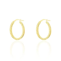 Histoire d'Or Créoles Udara Or Jaune