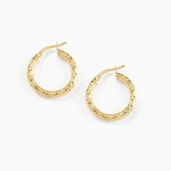 Histoire d'Or Créoles Udara Or Jaune