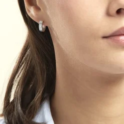 Histoire d'Or Créoles Ugenie Or Blanc