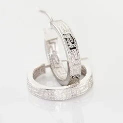 Histoire d'Or Créoles Ugenie Or Blanc