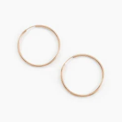 Histoire d'Or Créoles Valencina Or Rose