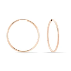 Histoire d'Or Créoles Valencina Or Rose