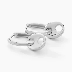 Histoire d'Or Créoles Viana Argent Blanc