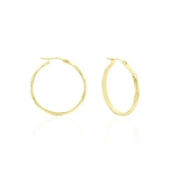 Histoire d'Or Créoles Vitali Or Jaune