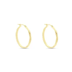 Histoire d'Or Créoles Vitali Or Jaune