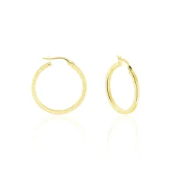 Histoire d'Or Créoles Xanthia Or Jaune