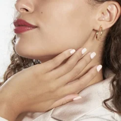 Histoire d'Or Créoles Xanthia Or Jaune